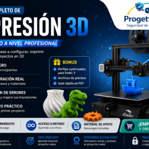Domina la Impresión 3D: De Principiante a Creado